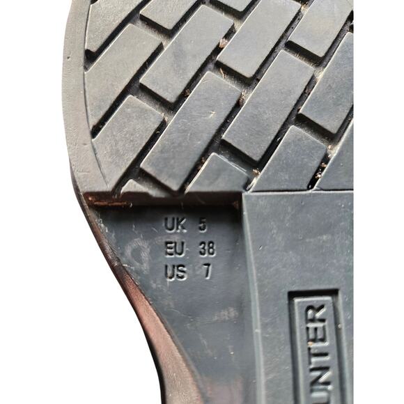 Hunter Wedge Boots size 7 - Picture 6 of 6